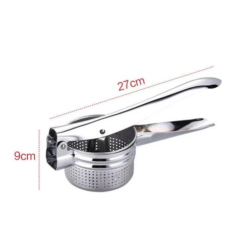 Prensa Papa Verduras Y Frutas Moledor Exprimidor Acero Inox-2