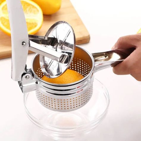 Prensa Papa Verduras Y Frutas Moledor Exprimidor Acero Inox-5