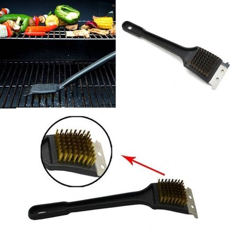 Cepillo Limpia Parrilla Limpiador De Parrilla Asado BBQ-4