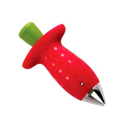 Removedor De Tallo Frutilla Tomate Stem Gem Descarozador-0