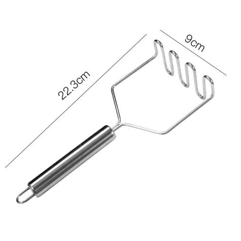 Prensa Papas Moledor Triturador Verduras  Pure Acero Inox-1