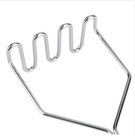 Prensa Papas Moledor Triturador Verduras  Pure Acero Inox-2