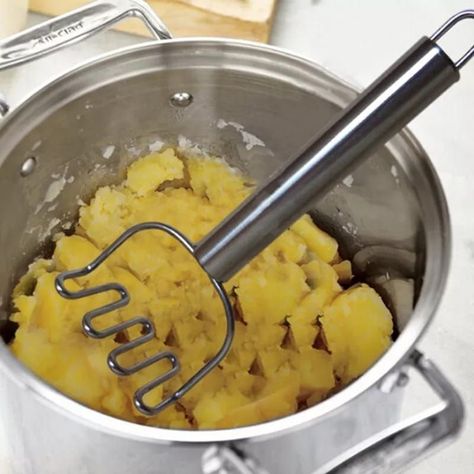 Prensa Papas Moledor Triturador Verduras  Pure Acero Inox-3