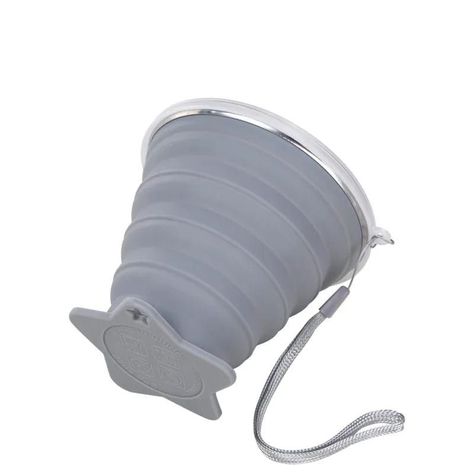 Vaso Portatil Plegable Silicona Camping Viajes 270ml-6