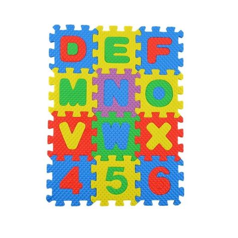 Alfombra Goma Eva Bebes Piso Alfombra 10 Pcs-0