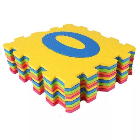 Alfombra Goma Eva Bebes Piso Alfombra 10 Pcs-1