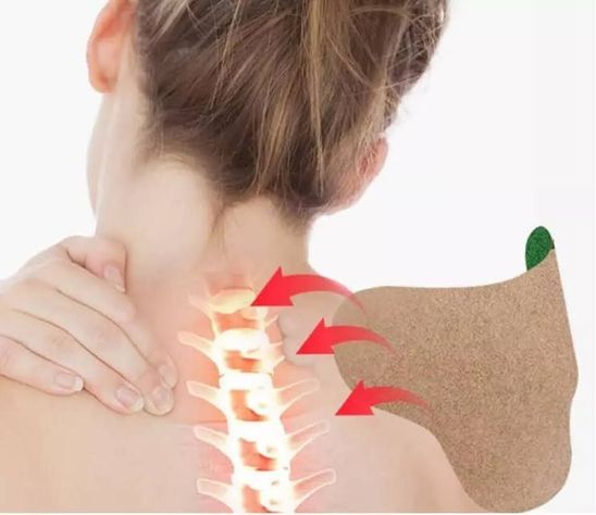 Parches Alivio Del Dolor Cuello Cervical A Base De Hierbas-1