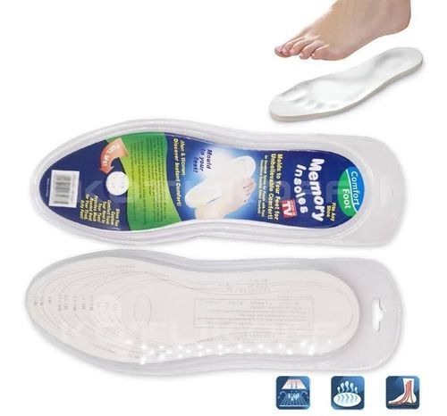 Plantilla Espuma Memory Form Para Zapatos Y Zapatillas-0