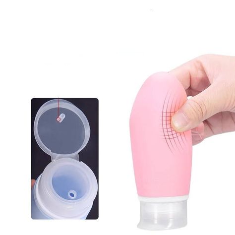 Kit de Viaje x4 Botellas de Silicona Dispensadores 90ml-3
