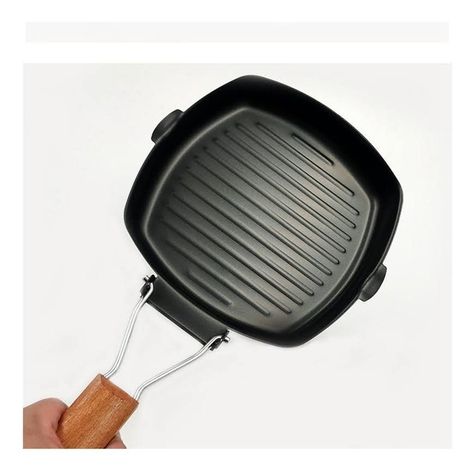 Sarten Antiadherente Cuadrado Parrilla Plancha Grill 20cm-1