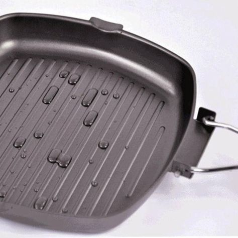 Sarten Antiadherente Cuadrado Parrilla Plancha Grill 20cm-4