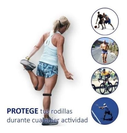 Rodillera Menisquera Rotulina Strap Ajustable Con Velcro-2