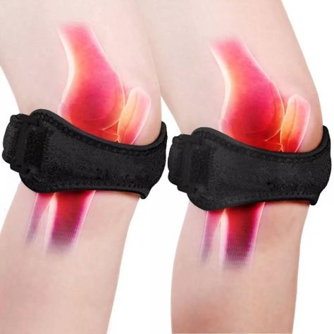 Rodillera Menisquera Rotulina Strap Ajustable Con Velcro-4