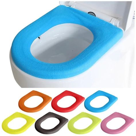 Pack x2 Funda Asiento Baño WC Tapa Universal Calida Inodoro -6