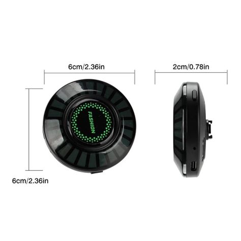 Lampara RGB Aromatica Auto Ambientador Bluetooth Musical-1