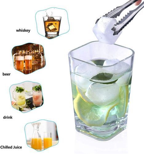 Cubos De Hielo Artificial Reutilizables Silicona 20 Unidades-4