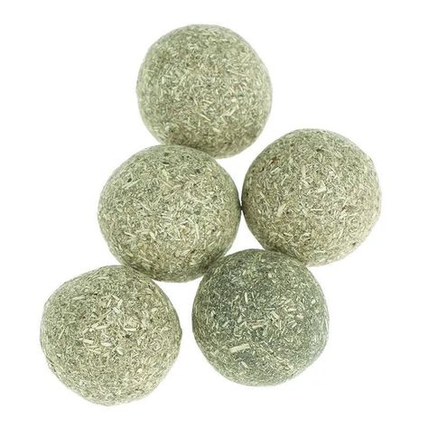 Pack x3 Bola Compacta Hierba Gatera Prensada Para Gatos-2
