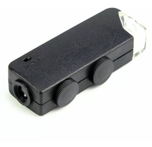 Lupa 60x-100x Potencia De Zoom Sistema De Iluminacion Led-0
