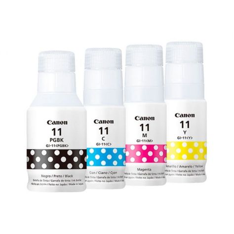 Pack Tinta Gi-11 Canon Originales Pixma G2160 G3160-3
