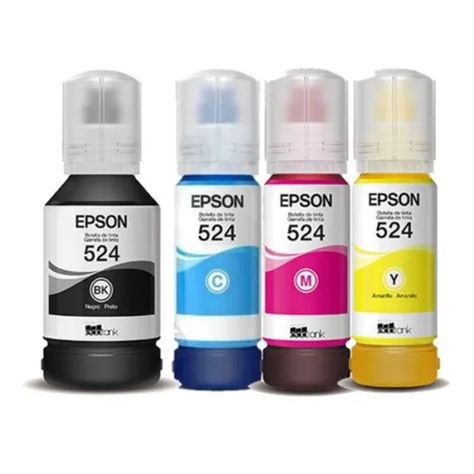 Pack 4 Tintas Epson T524 L15150 / L15160-1