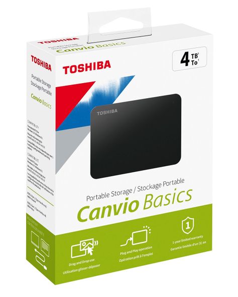 Disco Duro Externo 4tb 2.5 Usb 3.0 Canvio Basics Black-3