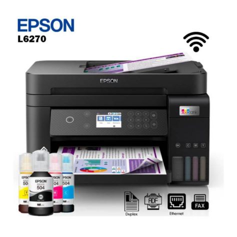 Epson Multifuncional L6270 Adf - Duplex - Wifi - Lcd-2