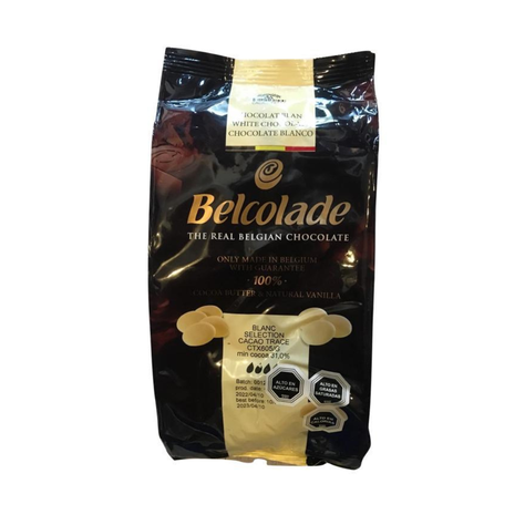 Cobertura Chocolate Blanco 31% Cacao Belcolade Puratos 1 Kg-0