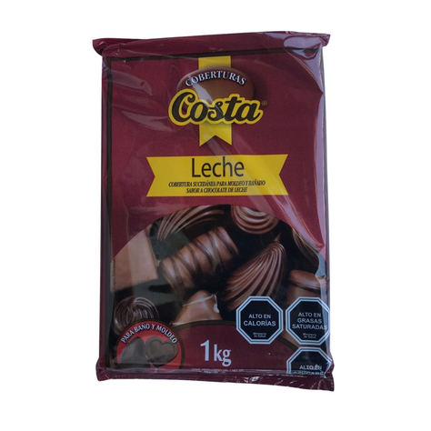 Cobertura Chocolate Leche Barra Costa 1Kg-0