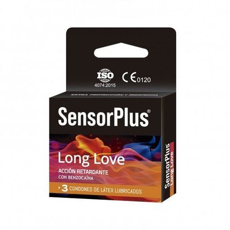 Preservativos Sensor Plus Long Love 3 Un-1