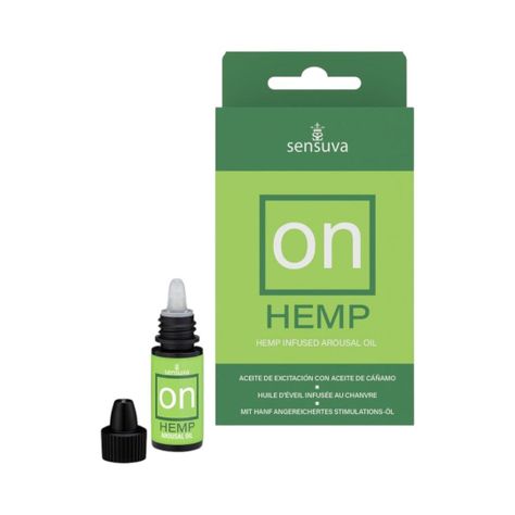 Aceite Excitante Femenino On Hemp 5 ml Vibrador Líquido-0