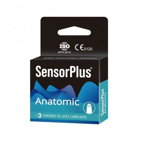 Preservativos Sensor Plus Anatomic 3 Un-0