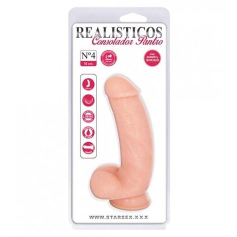 Consolador Realístico Pantro N° 4-3