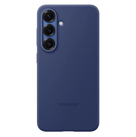 Carcasa de Silicona Antideslizante Azul Galaxy s25 Silicone Case-0