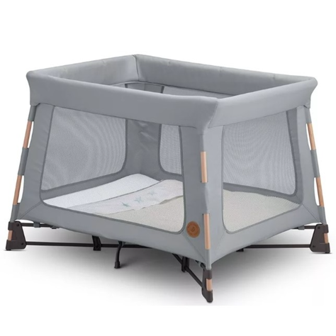 Cuna Playard Swift Beyond Grey - 3 En 1: Móises, Cuna, Corral-3