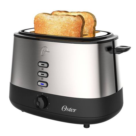 Tostador Oster® 2 rebanadas en acero inoxidable TSSTTR500-0