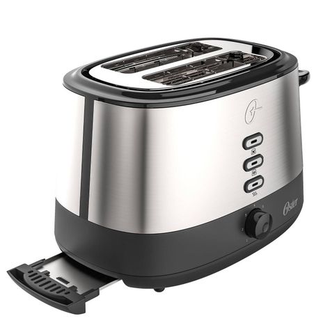Tostador Oster® 2 rebanadas en acero inoxidable TSSTTR500-1