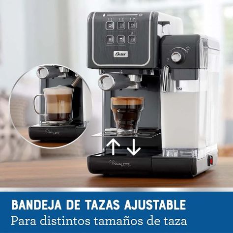 Cafetera para Espresso y Cappuccino Oster PrimaLatte Touch-6