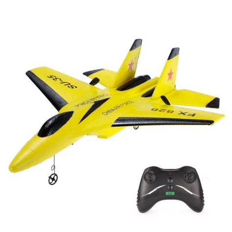 Avión A Control Remoto Ala Fija Fx-820 2.4g - v2023 - Alta Velocidad-0