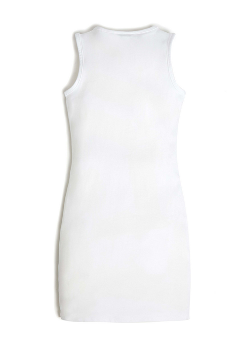 Vestido G Kids Sl Dress_Core TWHT BLANCO-1