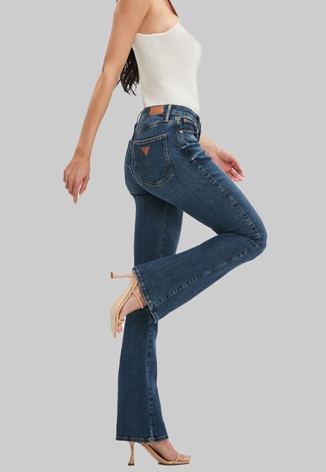 Jeans Guess Sexy Flare BFOW AZUL-2