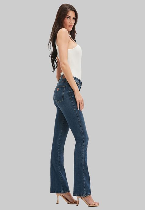 Jeans Guess Sexy Flare BFOW AZUL-1