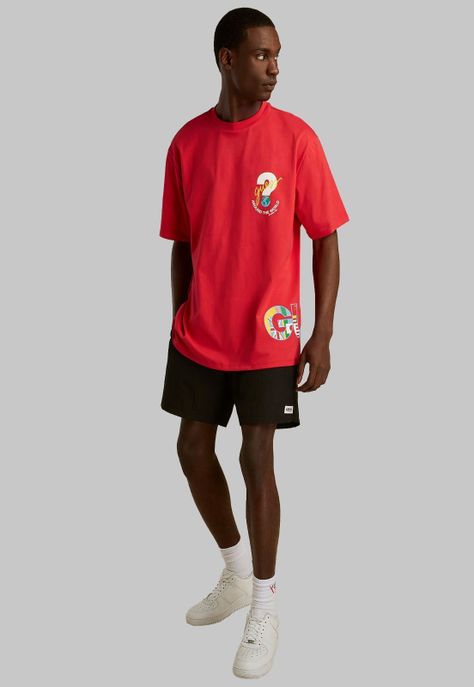 Polera Su Games Ss Logo Tee G587 Guess-1