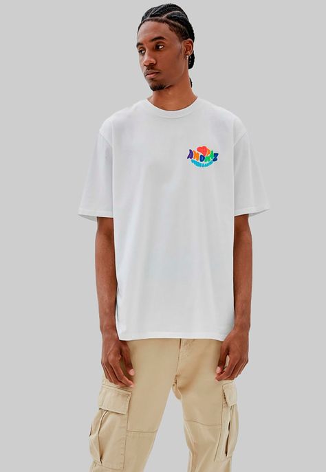 Polera Guess Go J Balvin Peace Love Shirt G011 Blanco-2