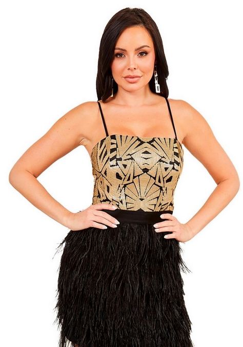 Vestido G Marciano Bronwyn Corset Dress JBLK NEGRO-0
