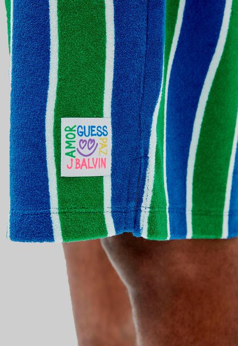 Short Guess Go J Balvin Wavy Shorts F84Q Multicolor-3