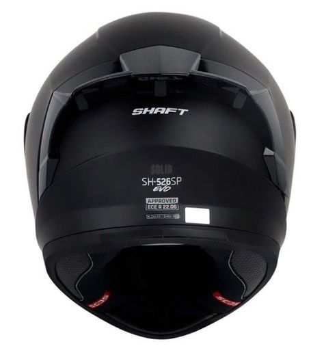 Casco Moto Shaft 526SP Evo Solid Ngero Azul Integral-1