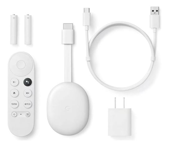 Google Chromecast 4 4k Hdmi Android Tv Google Play-0