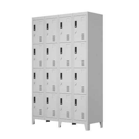 Locker Metálico: 4 Cuerpos y 16 Puertas-2