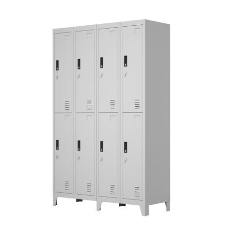 Locker Metálico: 4 Cuerpos y 8 Puertas-2