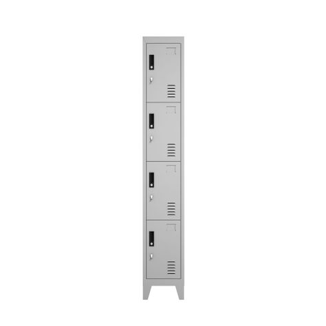 Locker Metálico: 1 Cuerpo y 4 Puertas-0
